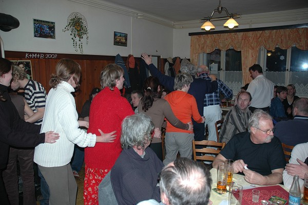 Masopustní průvod obcí 2008